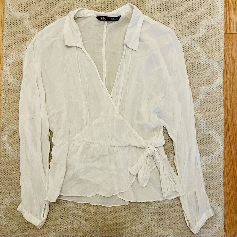 Zara Wrap Top 